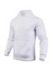 Unisex European & American Style Fleece Hoodies: Solid Color, Long-Sleeve, Sports Casual, Hooded Pullover Sweatshirts