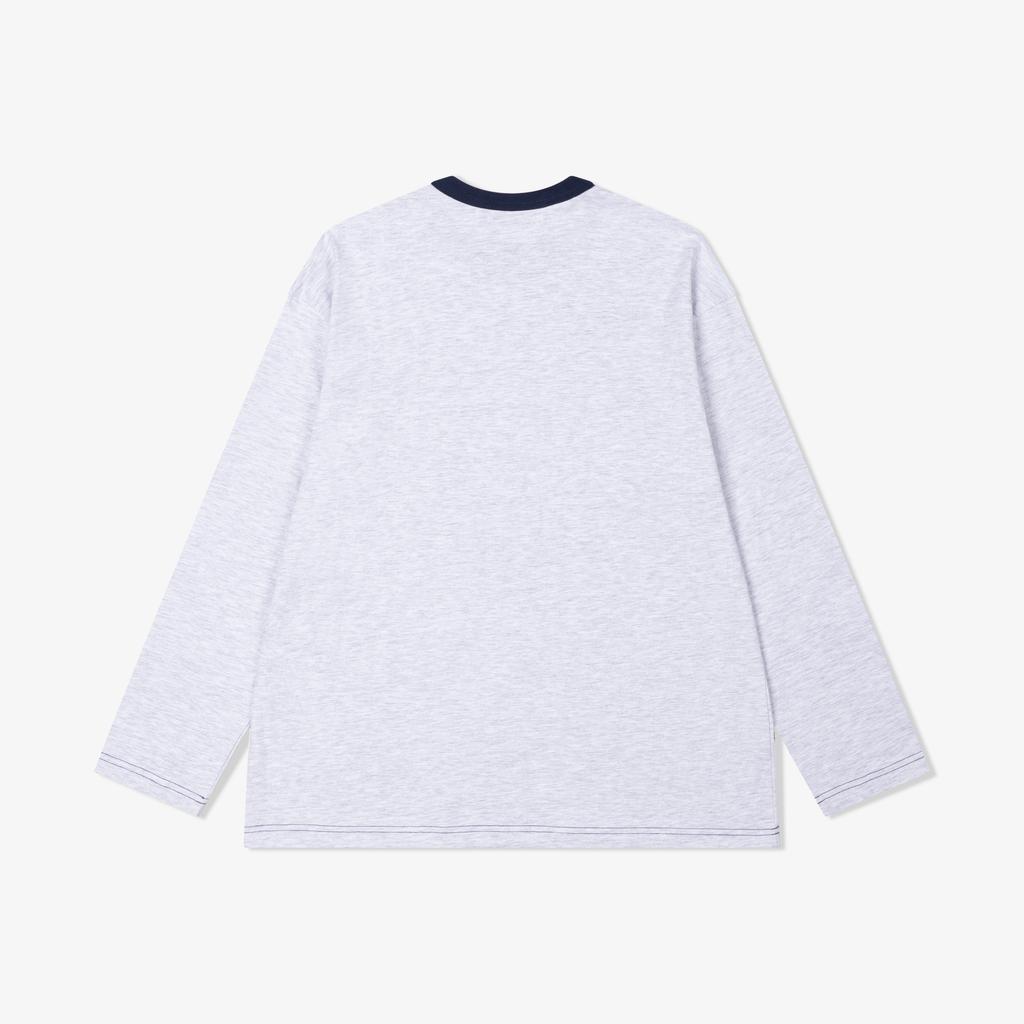 HARPSICHORD Layer T-Shirt (Navy/Melange)