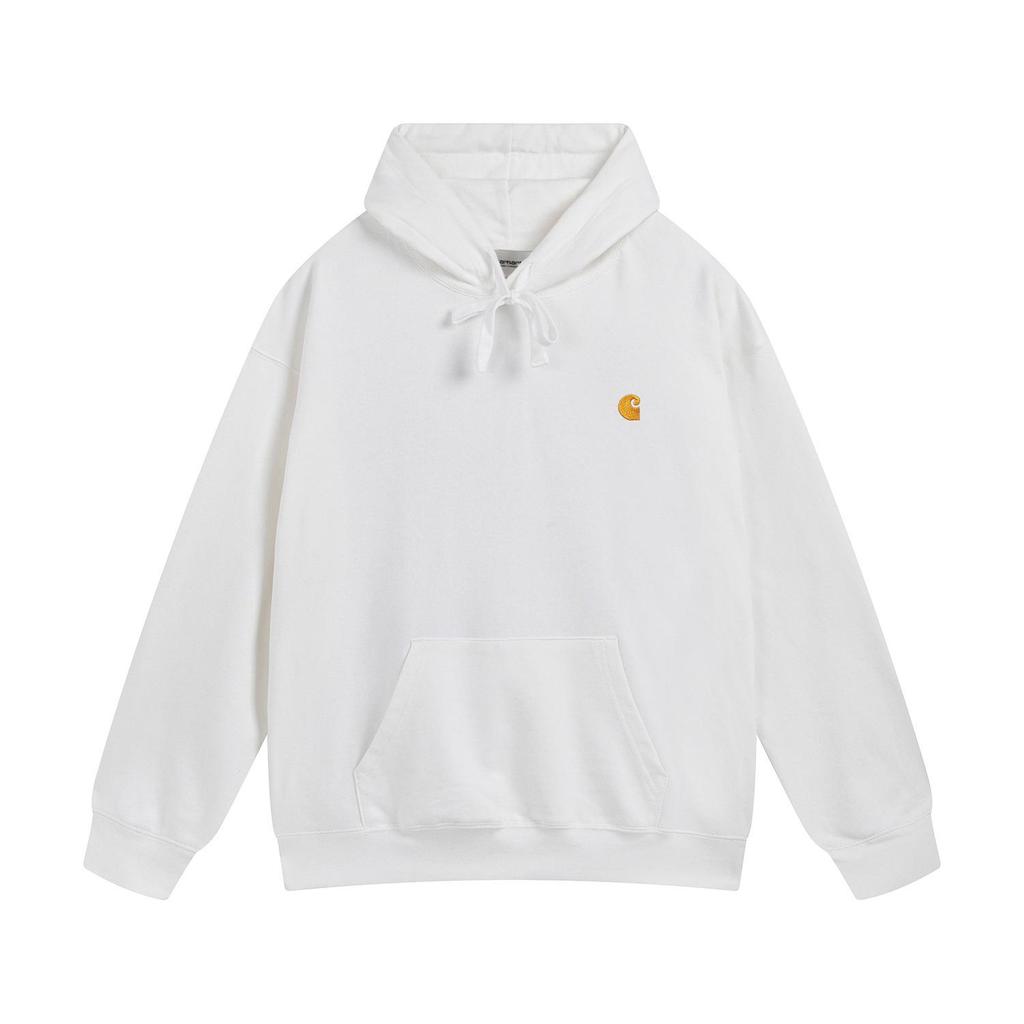 WIP Pánská klasická mikina s kapucí a vyšívaným logem Trendy mikina Carhartt