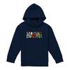 Marvel Childrens/Kids Characters Logo Hoodie