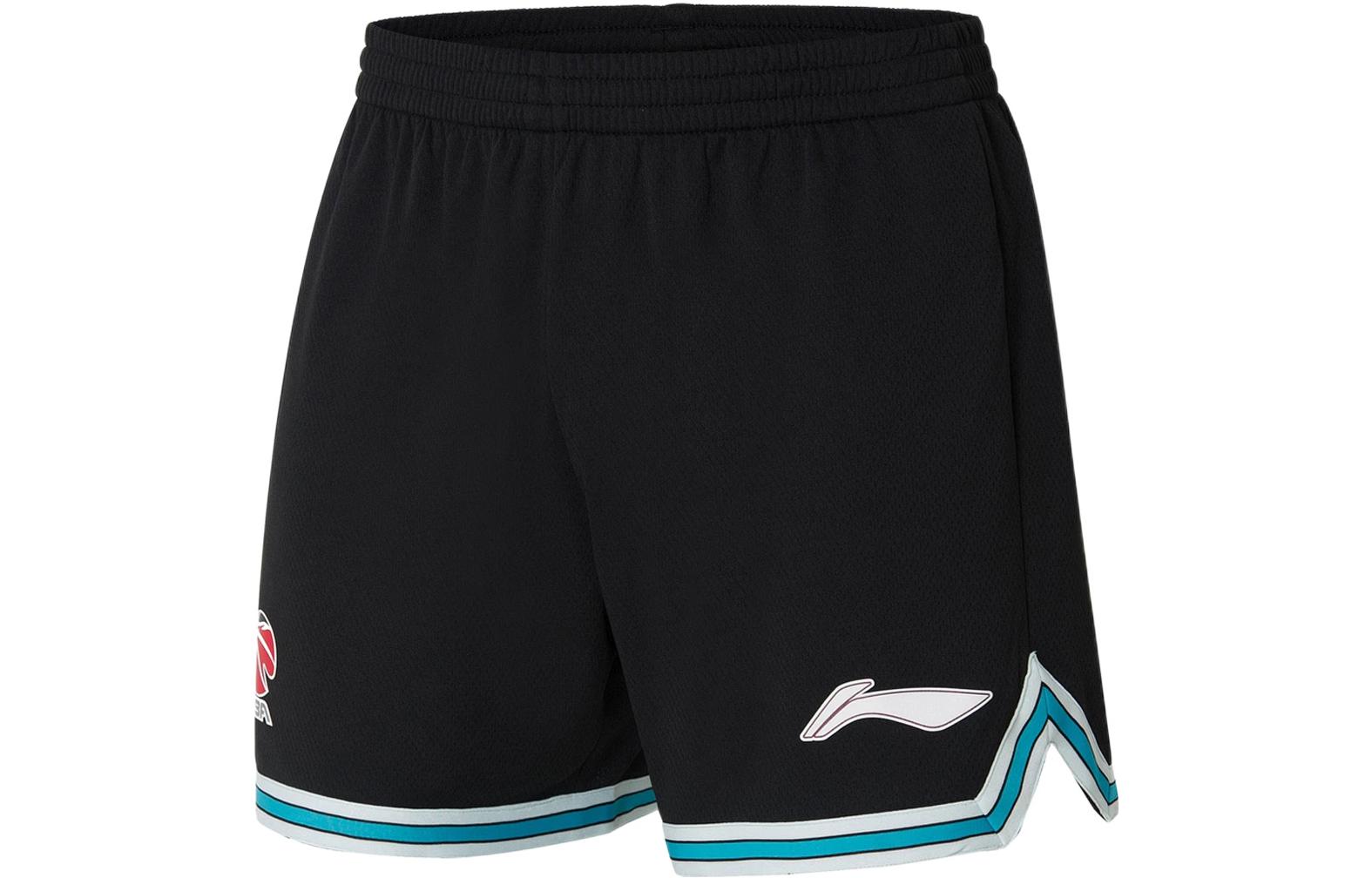 Li Ning CBA Basketball Shorts Men s Black AAPS143-2 XXL