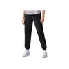 Li Ning Fitness Series Solid Color Elastic Cuff Sports Long Pants Women Bottoms Black AYKS358-1