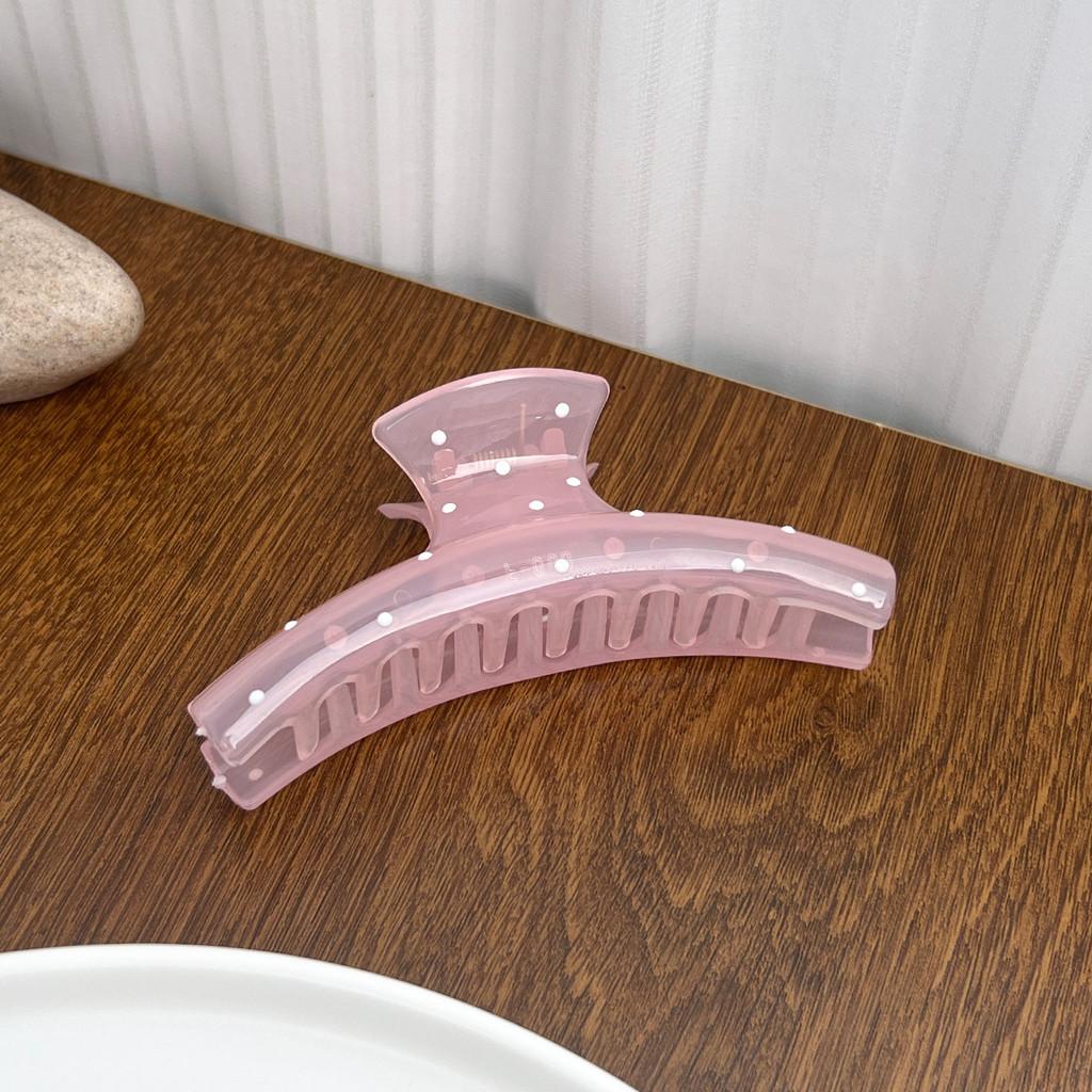 

Polka Dot Versatile Hair Clip Feminine Hair Shark Clip Fashion Sweet Hair Accessories
