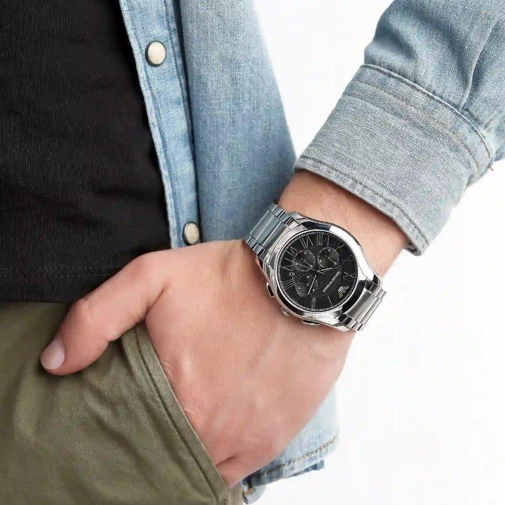 Emporio Armani AR11083 Chronograph Black Dial Men's Watch
