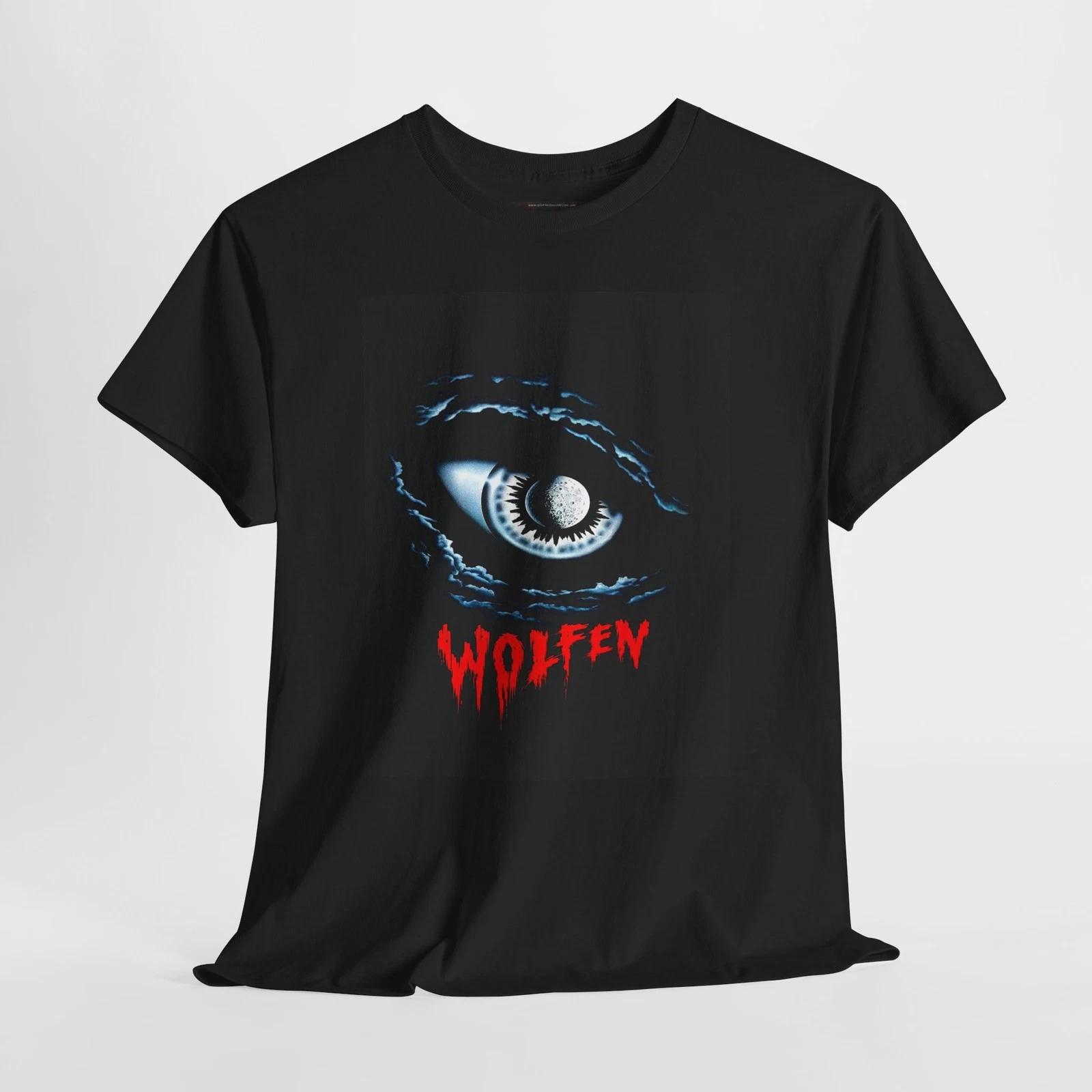 Wolfen 1981 Retro Movie Poster Horror Unisex Graphic T-Shirt 2XL