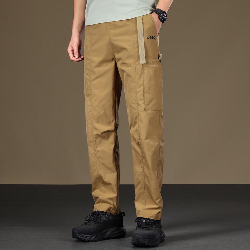 JEEP Men s Straight-Leg Cargo Pants L