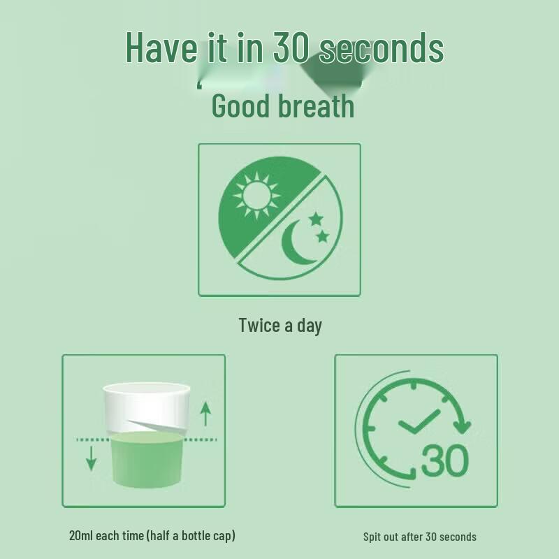 Colgate Jasmine Green Tea Mouthwash, 3 x 500ml