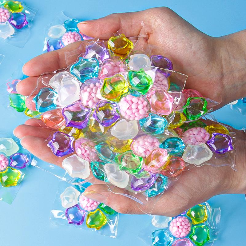30-50 Pieces of Laundry Beads 7-in-1 Laundry Beads Fragrance Beads Essential for Home Apartments and University Dormitories