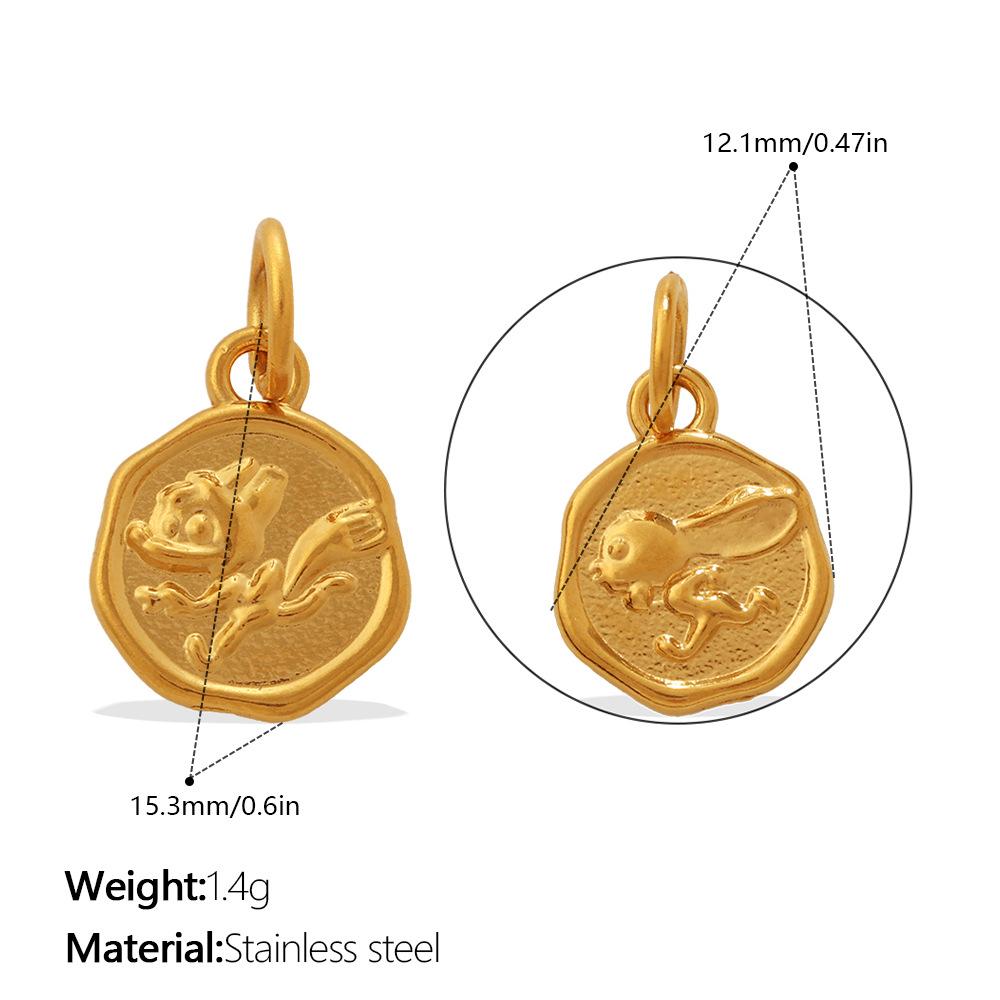European and American Cross-border Three-dimensional Animal Series Pendant Cute Cute Bear Pearl Pendant DIY Jewelry Accessories 2026
