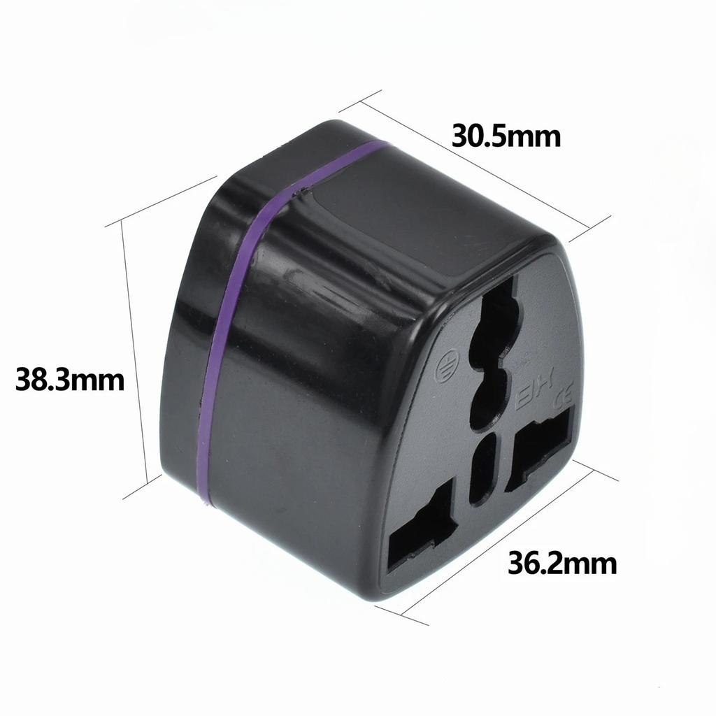 Universal EU US UK To AU Type I Travel Plug Adapter, 250V Power Converter for Australia New Zealand Argentina China