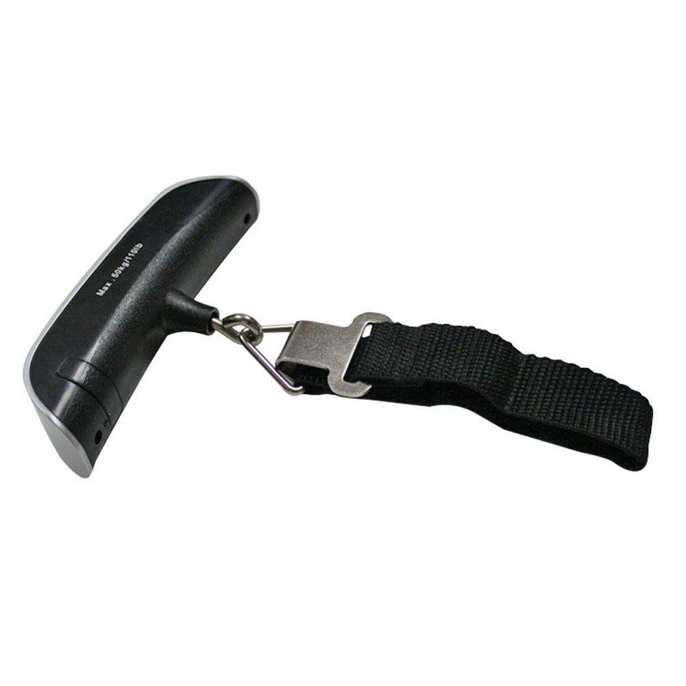 Electronic Hanging Baggage Scale 110Lb/50Kg Digital Luggage Scale Portable Suitcase Weighing Scale Travel Luggage LCD Display