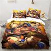 3D Street Fighter Retro Game Bedding Pillowcase Quilt Cover Single Piece Bedding Three-piece Set Single and Double Bedspread