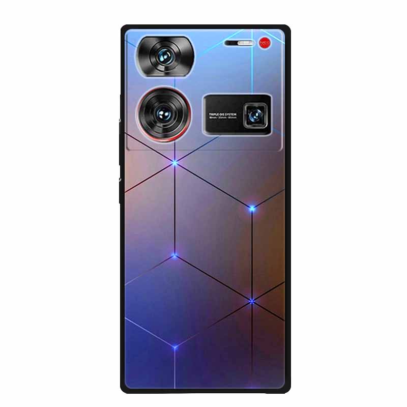 For ZTE Nubia Z60 Ultra Case Animals Soft Silicone TPU Cover Phone Cases For ZTE Nubia Z60Ultra 5G Protective Cool Wolf Coque