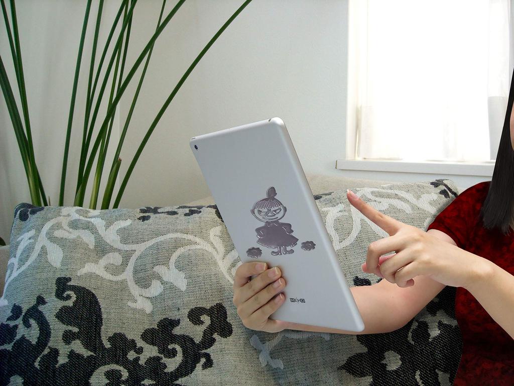 Meiho Moomin Little My Emblem Sticker FS009