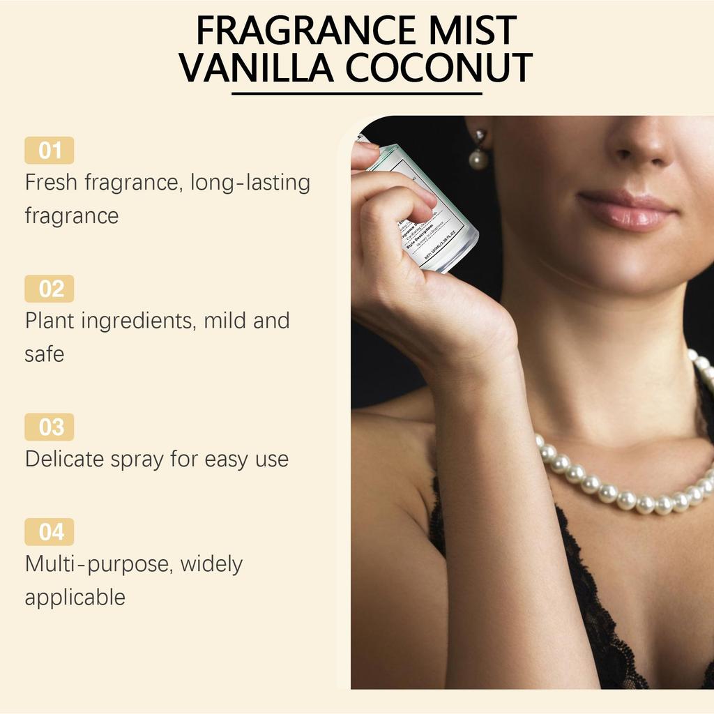 Spray Lasting Fresh Body Spray Flowers Fruity Refreshing Body100ml