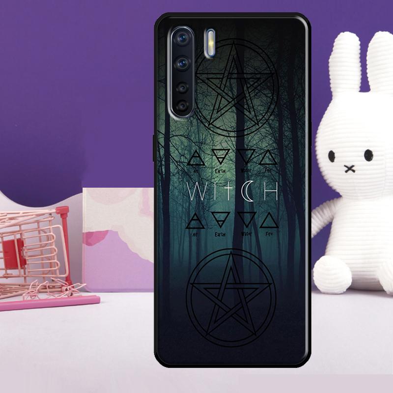 Mondhexe Hexen-Mystery-Totem-Hülle Für Oppo A5 Pro A15 A17 A57 A77 A18 A38 A58 A78 A98 A94 A74 A54 A40 A60 A80 A16 A76 A96