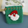 Coin Purse Christmas Drawstring Crochet Wallet Change Purse For Change Money Cash Jewelry Lipstick Earbuds Shopping