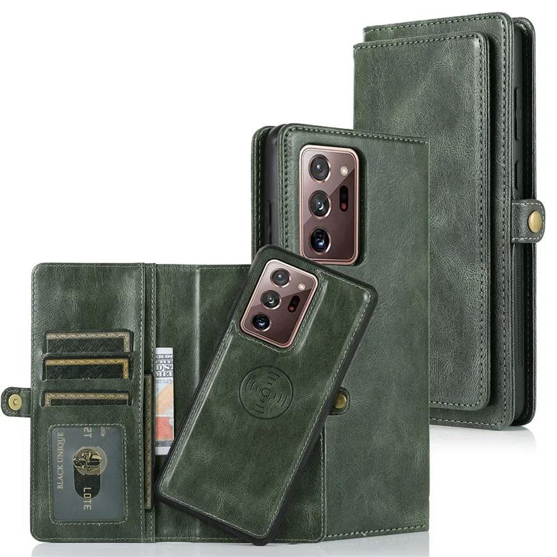 Magnetische Leder Geldbörse Karten Handy Hülle Für Samsung Galaxy A54 A14 A73 A53 A33 A13 A72 A52s A32 S25 Ultra S24 Plus Note 20 Abdeckung