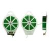 Garden Twist Tie with Built-in Cutter Rustproof Green Coated Plant Twine Wires for Gardening Flexible Reusable Tomatoes Support Ties for Indoor