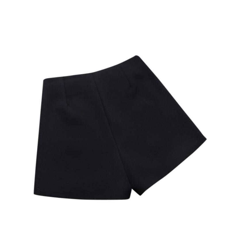 

Літні жіночі повсякденні шорти з високою посадкою, чорні, білі L чорний