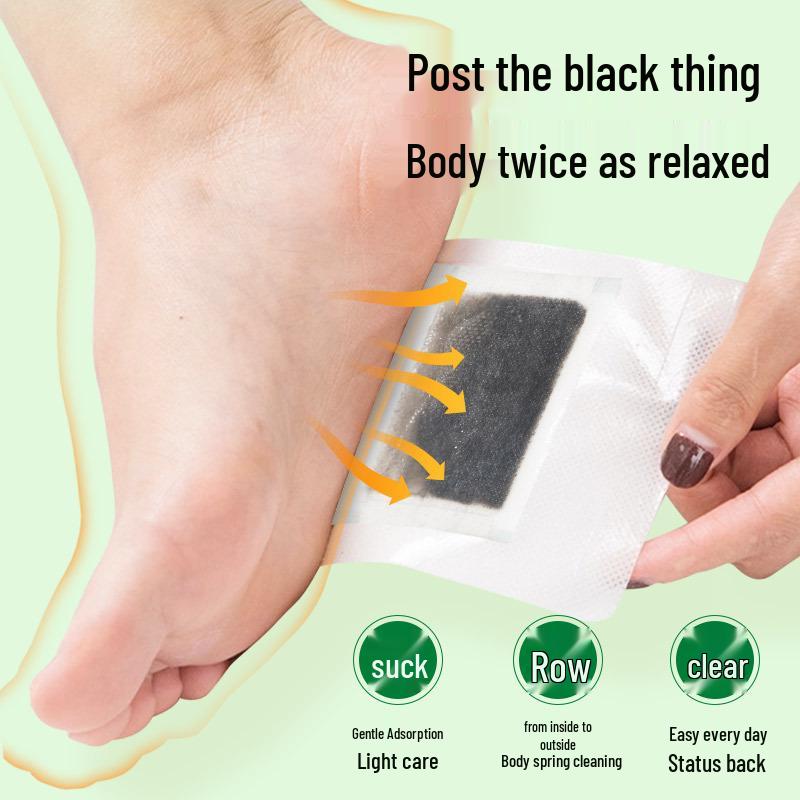 Yunnan Herbal Foot Patch Variety: Vitality Poria, Eight Treasures, Damp Cold Sleep, Ginger, and Mugwort.