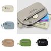 Softer Leather Money Coin Purse Thin Zipper Wear-resistant Wallet Money Bag Waterproof Pocket Purse Women