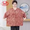 LangSha Plus Size Summer 3/4 Sleeve Blouse for Mid-Aged Women
