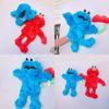 Fantoche de Mão de Pelúcia Elmo da Vila Sésamo Com Função de Gravação Para Aprendizado e Brincadeira de Crianças