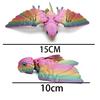 3D Printing Parrot Figures Multi-Joint Movable Simulation Animal Movement Model for Home Accessories Kids Gift Room Decoration