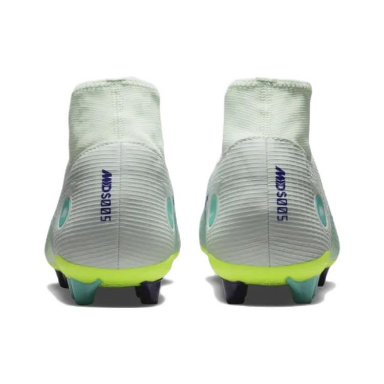 Nike Mercurial Superfly 8 Academy MDS AG Soccer Shoes Men Soccer Shoes Yellow Purple Green DN3780-375