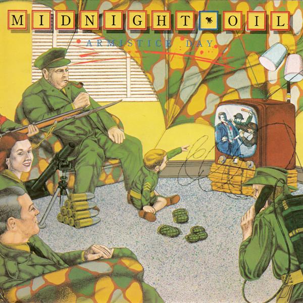 

CD MIDNIGHT OIL - Armistice Day FOXCD019 CBS, Sprint 1990 Sweden Rock Used