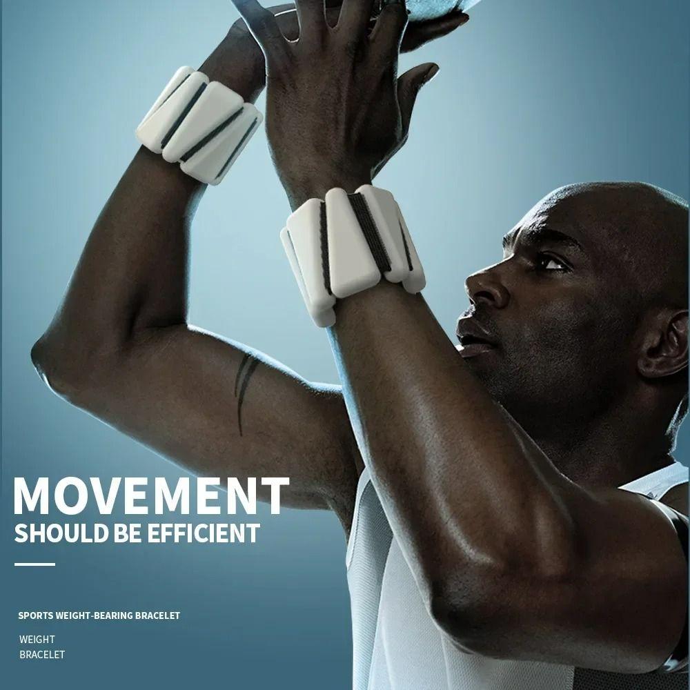 Sweat-proof Weighted Wrist Strap Adjustable Weight-bearing Fitness Equipment  Running