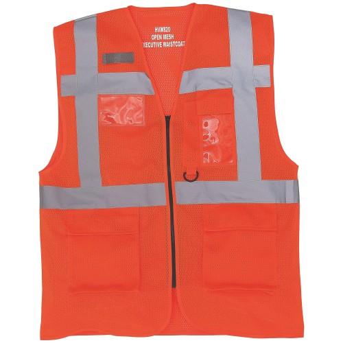 Yoko Mens Hi-Vis Safety Vest