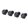 4 Pcs 3D Printer Nozzle Replacement for Raise3D 3D Printer 0.2mm 0.4mm 0.6mm 0.8mm Hardened Steel Extruder Nozzle