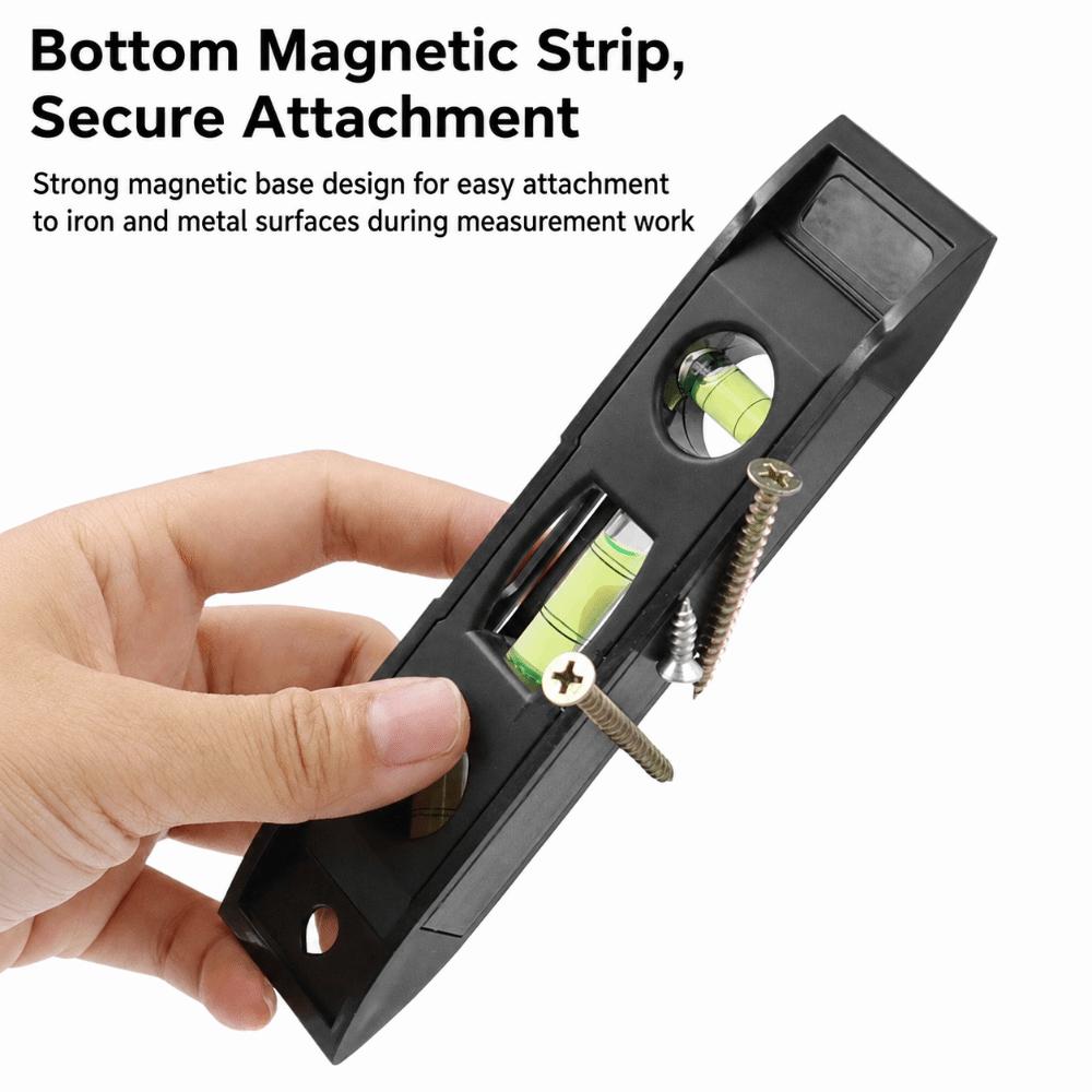 6 Inch Balance Ruler Light Compact Body Hand Measure Tool Mini Spirit Level Installation Work