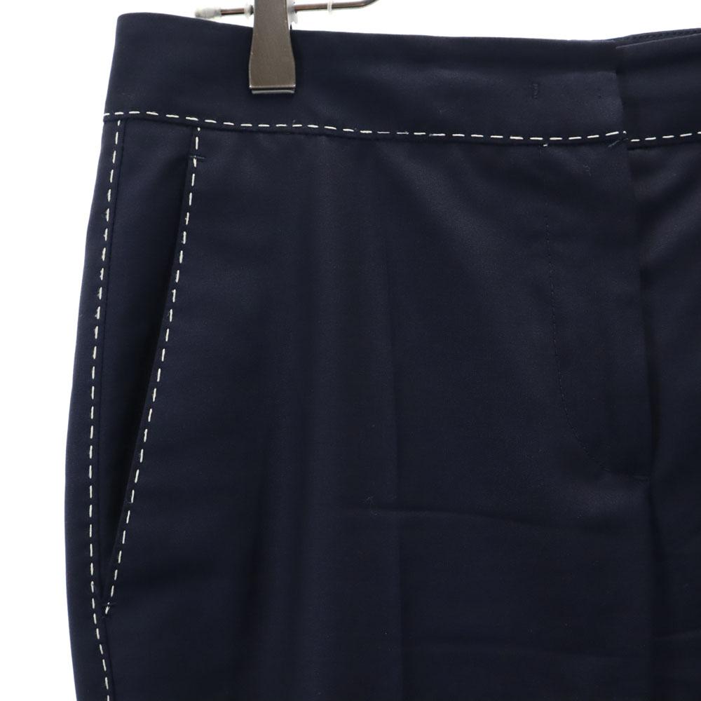 Prada Made In Italy Cropped Pants 36S Dark Blue Men's Used