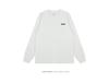 Unisex Retro Minimalist Letter Print Long Sleeve T-shirt