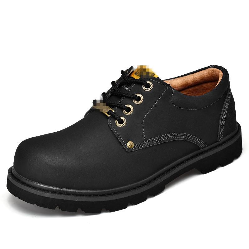 New men's and women's tooling shoes low-top casual big-head shoes fashionable round-head flat-soled single shoes couple big