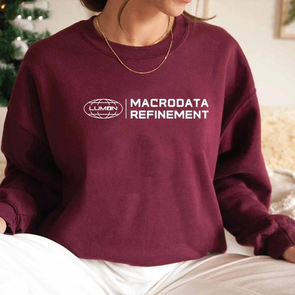 Lumon Macrodata Verfeinerung Trennungs-Sweatshirt Von Severance inspiriertes Shirt Lumon Industries Hoodie Unisex Langarm-Sweatshirts