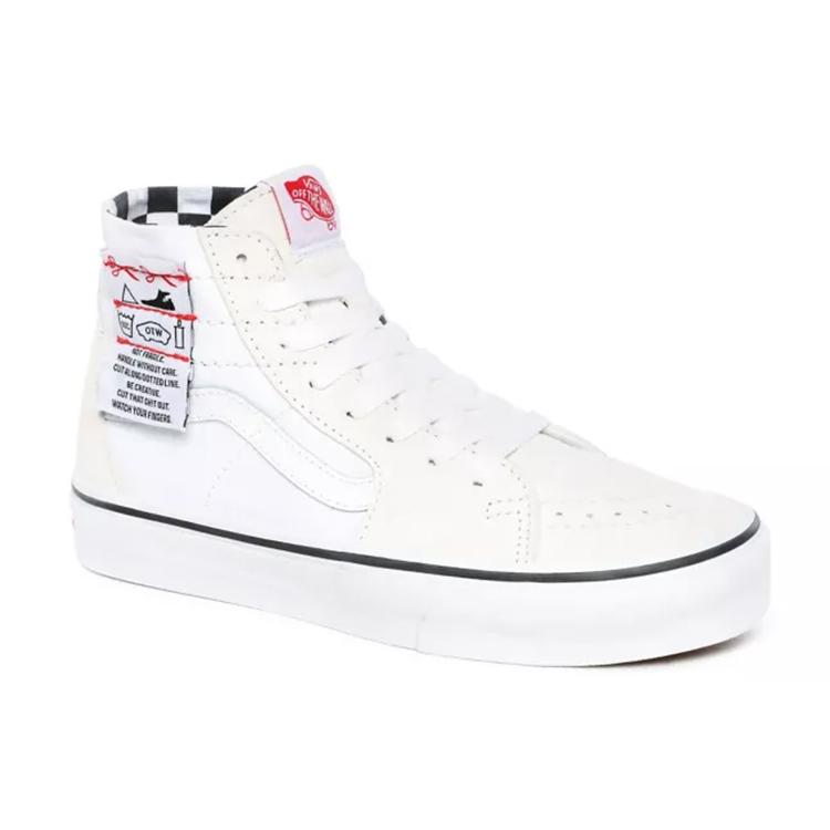 Sk8 Vans-Hi Tapered 'DIY - Białe' VN0A4U1624F