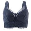 Plus Size Women Thin Full Coverage Bra For Big Bust Minimizer Gathering Anti Sagging