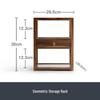 Geometric Tea Set Display & Storage Shelf