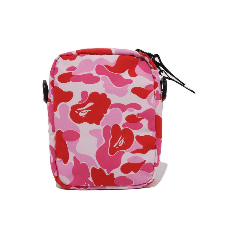 A Bathing Ape Camouflage Shark Shoulder Fabric Crossbody Bag Unisex bags Blue Green Pink 0ZXBGM003901Q