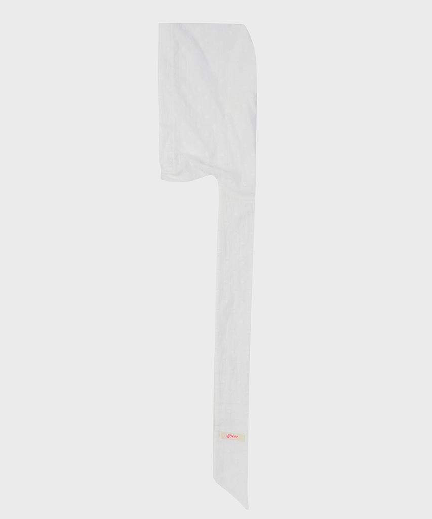 EIREVE Long Tie Bandana (White)