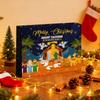 New Year Advent Calendar - Christmas Countdown Calendar With 24 Building Block Toys