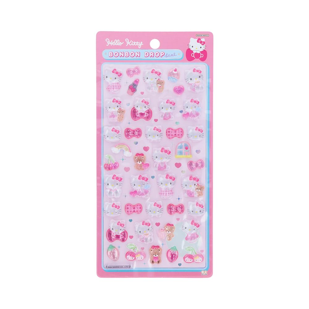 Stationery Sanrio Character 3D Bonbon Drop Hello Kitty S8542783 Sun-Star Stickers, Stickers, B,