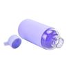 Sports Portable Water Cup With Silicone Cover, Student Couple Easy Cup High Borosilicate Glass Water Cup