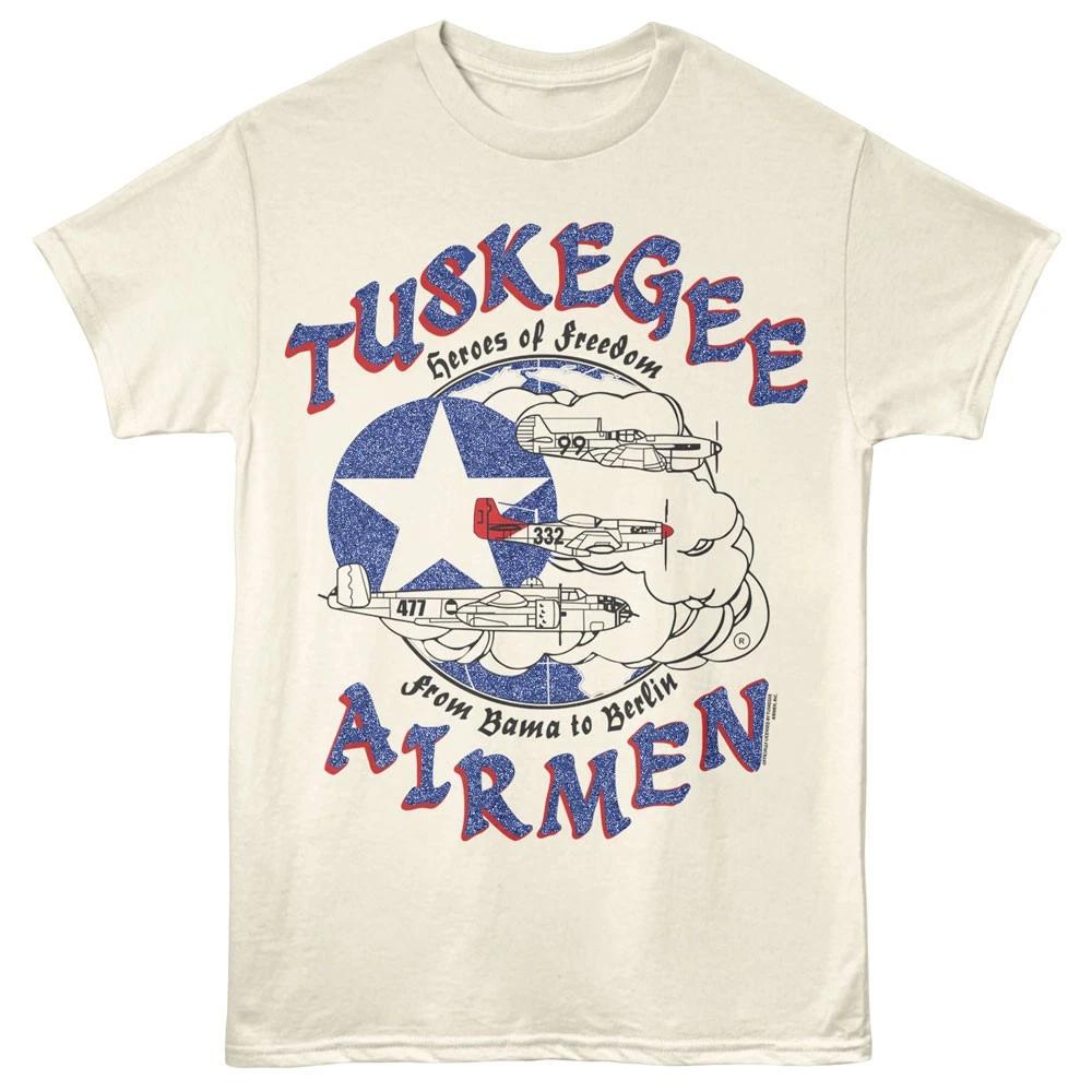 Tuskegee Airmen Heroes Of Freedom From Bama To Berlin Men s T shirt 2XL