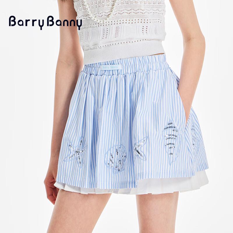 BARRY BANNY Mädchen Rockshorts mit Meeresmotiv