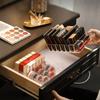 7 Compartments Storage Box Clear Plastic Makeup Cosmetic Stand Holder Makeup Lipstick Eyeshadow Palette Storage Organizer #ww